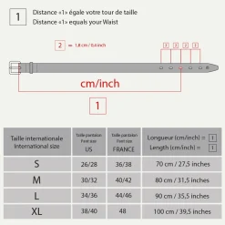 Ceinture Manchette Waves