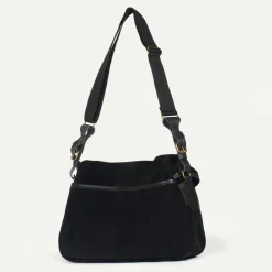 Musette du pêcheur M / Cuir Velours