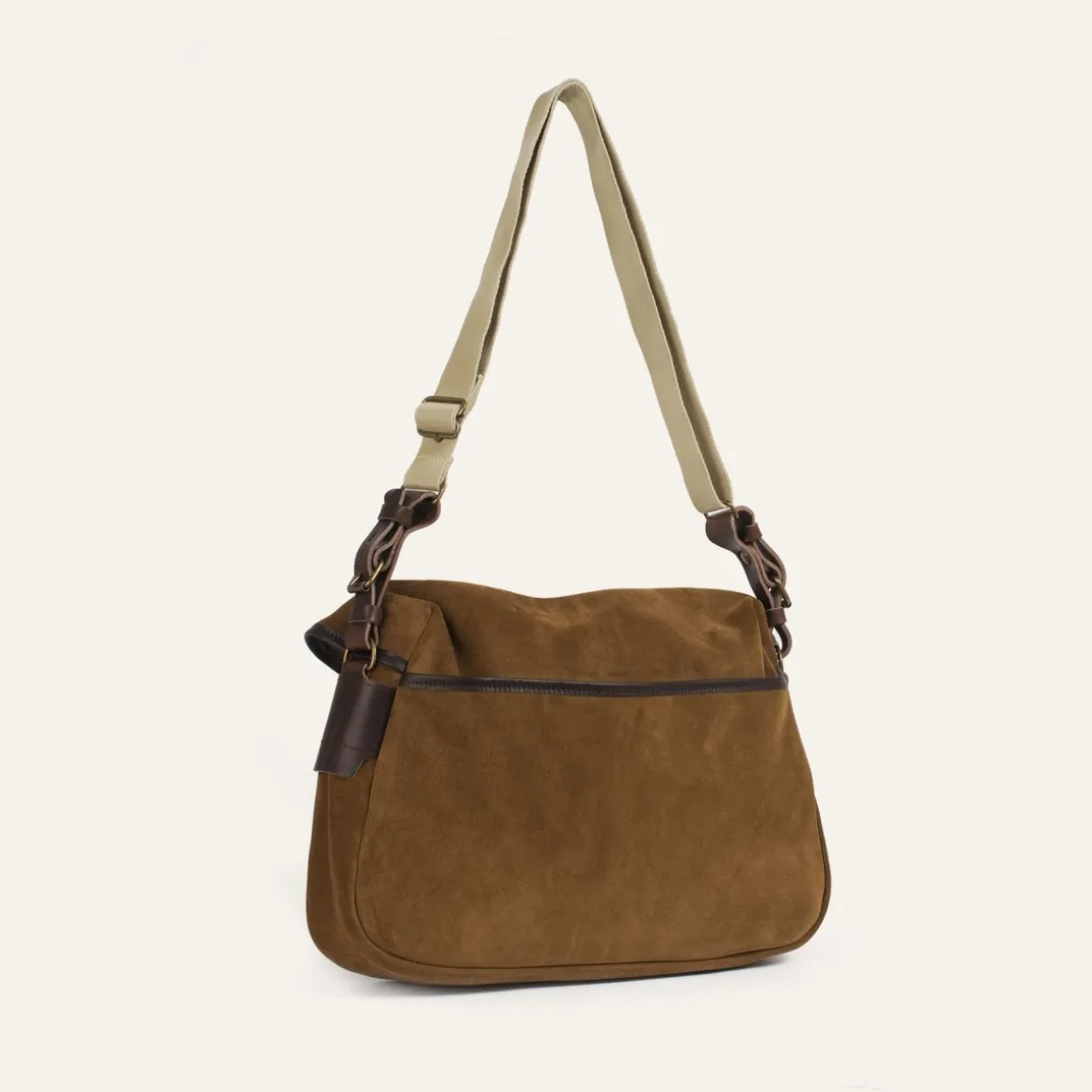 Musette du Pêcheur S / Cuir Velours