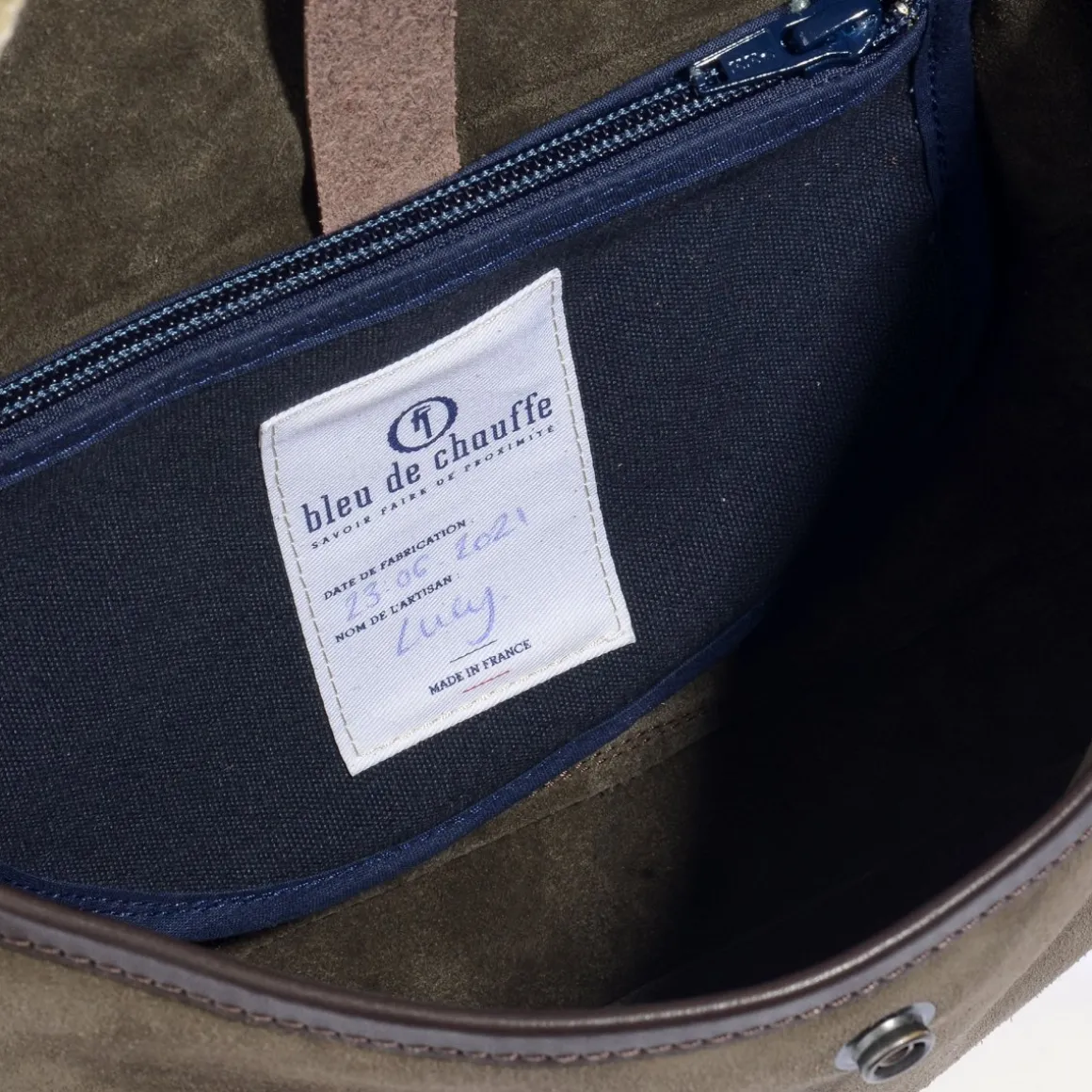 Musette du Pêcheur XS / Cuir Velours