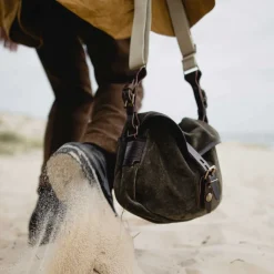 Musette du Pêcheur XS / Cuir Velours