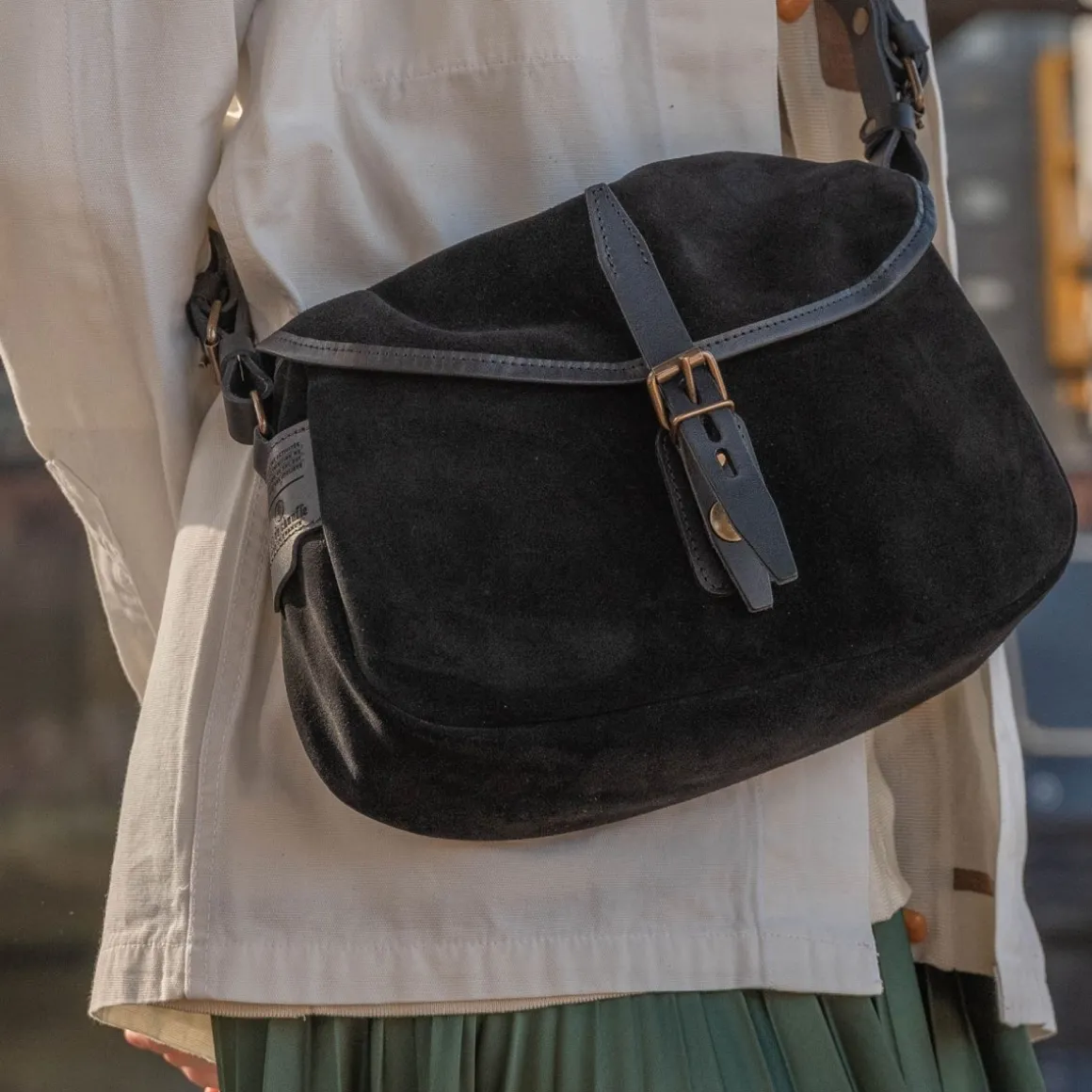 Musette du Pêcheur XS / Cuir Velours